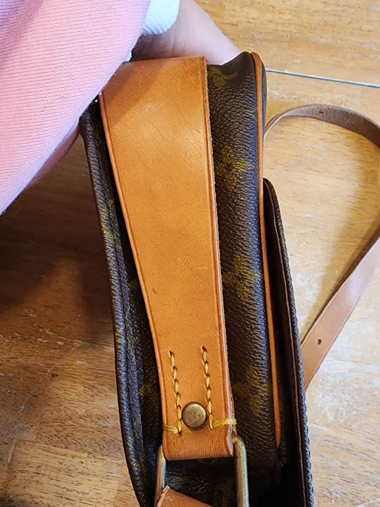 Louis Vuitton Cartouchiere Shoulder Bag MM Brown Leather - Picture 5 of 16